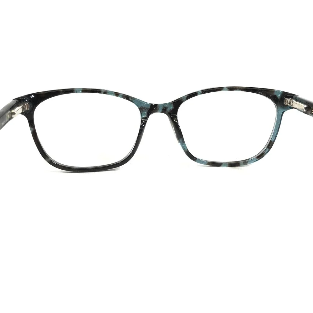 Bebe Eyeglasses Frames BB5186 340 TEAL TORTOISE Blue Gold Full Rim 52-17-135